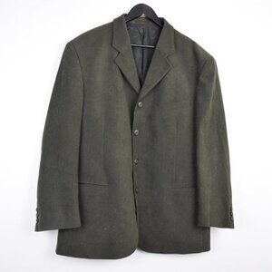 MASSIMO MODA Collezione Vintage Men's Woven Button Suit Blazer Jacket